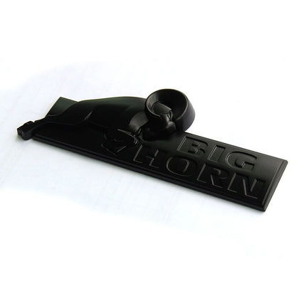 Tailgate Emblem for 2008‑2020 RAM 1500 2500 3500 Bighorn Replacement (Black/Red/Chrome)