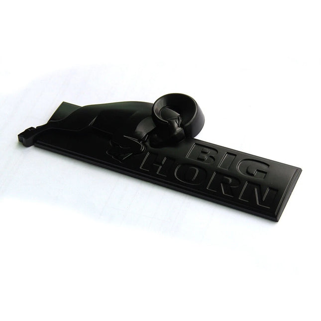 Tailgate Emblem for 2008‑2020 RAM 1500 2500 3500 Bighorn Replacement (Black/Red/Chrome)