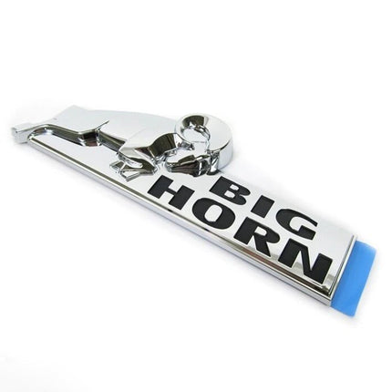 Tailgate Emblem for 2008‑2020 RAM 1500 2500 3500 Bighorn Replacement (Black/Red/Chrome)