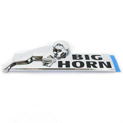 Tailgate Emblem for 2008‑2020 RAM 1500 2500 3500 Bighorn Replacement (Black/Red/Chrome)