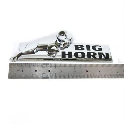 Tailgate Emblem for 2008‑2020 RAM 1500 2500 3500 Bighorn Replacement (Black/Red/Chrome)