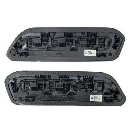 Hood Emblem Set Left Right for 2019–2024 RAM 1500 Heavy Duty Hemi 5.7 (Black/Red)