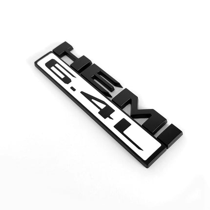 Hood Side Emblem Badges for RAM 2500/3500 2019‑2022 6.4L HEMI  (Black/Red/White/Chrome)